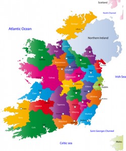 Ireland map
