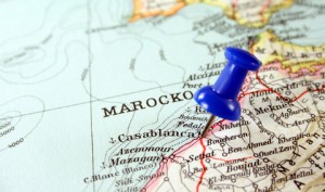 Casablanca map