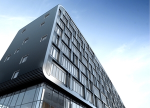 Business space on Orestads Boulevard, Copenhagen