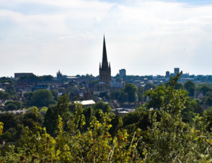 Cityscape of Norwich