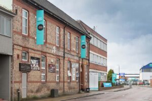 Exterior view of BizSpace Altrincham offices