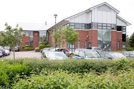 The exterior of the Citibase Bristol Business Park office property and car park