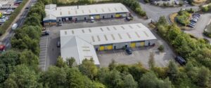 Aerial view of Flexspace Dinnington