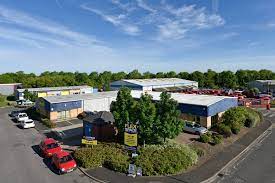 Aerial view of Flexspace Durham