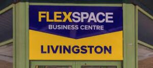 The entrance of Flexspace Livingstone