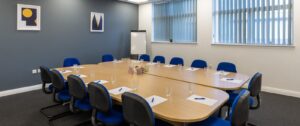 A meeting room at Flexspace Shrewsbury