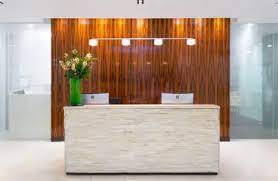 The reception area of Landmark's offices on Dover Street