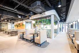 An internal shot of the Landmark flexible offices at Kings Cross 