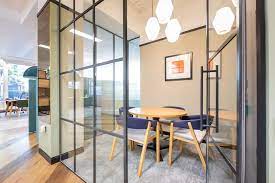 A meeting room at Landmark's offices on New Cavendish Street