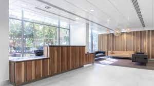 The reception of the flexible office space at Regus Maple House in Potters Bar