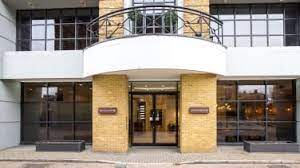 The entrance of Regus West Kensington office space