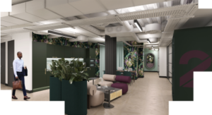 An internal shot at TBWC's Bishopsgate office property