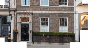 External shot of TBWC's Soho office at Golden Square