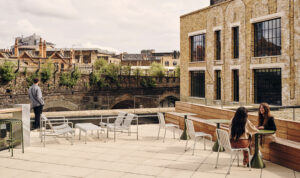 The terrace at Borough Yards