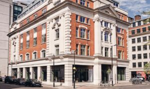 External shot of Brock House near Oxford Circus