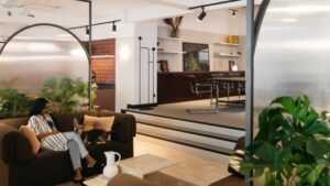 Internal shot of Kontorhaus in Berlin