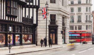 External shot of Liberty House on Regent Street