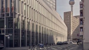 External shot of Pressehaus Podium in Berlin