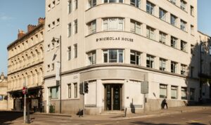 External shot of St Nicholas House on High Street in Bristol