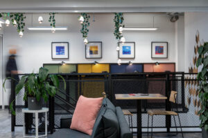 Break out space at Work.Life Fitzrovia