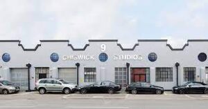 The outside view of Workspace's Chiswick Studios