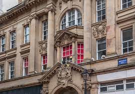 A shot of the façade of the Airivo Birmingham - 18 Bennetts Hill, Birmingham, B2 5QJ serviced office building