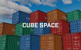 A graphic representing All Work & Social - Cube Space Enterprise City in Manchester