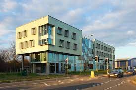 An external shot of Allia Future Business Centre, King’s Hedges Road, Cambridge, CB4 2HY