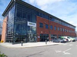 External view of Biz Hub Barnsley - Longﬁelds Court, Wharncliﬀe Business Park, Barnsley, S71 3GN from the car park