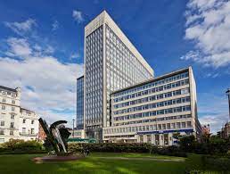 An external shot of Brunel Estates - 33 Cavendish Square, Oxford Circus, London W1G 0PW