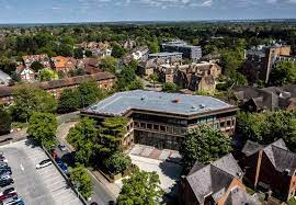 Aerial view of Capsule Offices - 10 Bricket Road, Marlborough Court, St Albans, AL1 3JX
