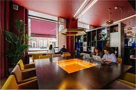 Large coworking desks at Central Working Farringdon - 86-88 Clerkenwell Road, London, EC1M 5RJ