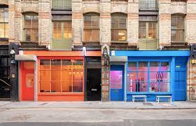 The exterior of the ChromaWorks, 45-46 Charlotte Road, London EC2A 3PD coworking property