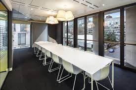 A large shared office space at Co-Work Moorgate - 26 Finsbury Square, London, EC2A 1DS
