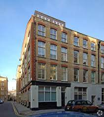 External shot of the Colab Spaces, 14 Dufferin Street, London EC1Y 8PD coworking office building