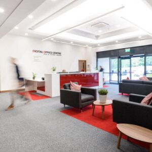 The reception area at Dublin Airport Swords, Balheary Road, County Dublin 