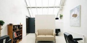 An example of a studio space that can rented with excellent levels of natual light at EatWorkArt, Sunbury Workshops, Shoreditch, Hackney, London, E2 7LF