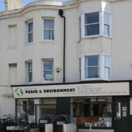 External shot of the Ethical Property at Eco Centre, 39-41 Surrey Street, Brighton and Hove, Brighton BN1 3PB