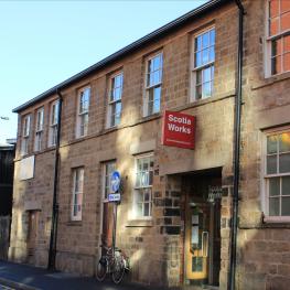 Exterior shot of Ethical Property Scotia Works, Leadmill Road, Sheffield S1 4SE