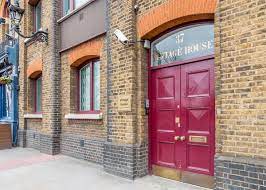 The front door of HQ Vauxhall - Vintage House, 36 - 37 Albert Embankment, London, SE1 7TL