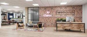 The reception area at the Headspace Group Coworking Offices Southampton