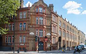 An external shot of LentaSpace Southwark - The Foundry, 156 Blackfriars Road, SE1 8EN on a sunny day