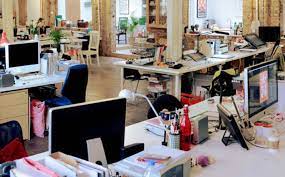 Co-working desks in a creative environment at Millers Junction, 1 Miller's Avenue, London E8 2DS