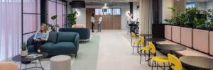 Coworking spaces and break-out areas at Myo Victoria, 123 Victoria St, London SW1E 6DE