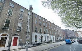 The exterior of the Pembroke Hall 38-39 Baggot Street Lower office space property