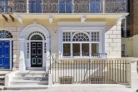 The front elevation and entrance of Podium Space - 3 Chandos Street, Marylebone, London W1B 1PN