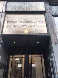 The entrance to the Premier Business Centres Offices for Rent at 7 O’Connell Street Upper in Dublin 1