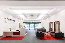 The reception area of the Premier Business Centres Office Space on Balheary Road, Swords near Dublin Airport