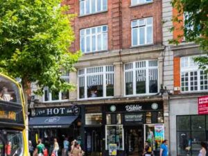 The exterior of the Prosperity Chambers office space at 5-7 O’Connell Street Upper, Dublin D1