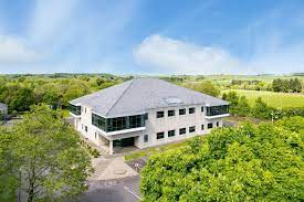 An aerial view of Regus Building A, West Cork Business and Technology Park, Co. Cork, P85 FV48
